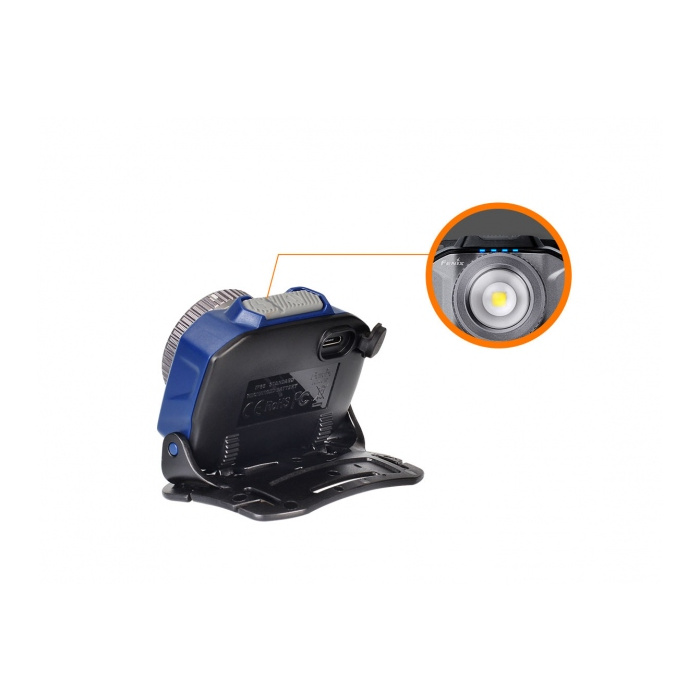 Latarka diodowa Fenix HL40R - czołówka szara